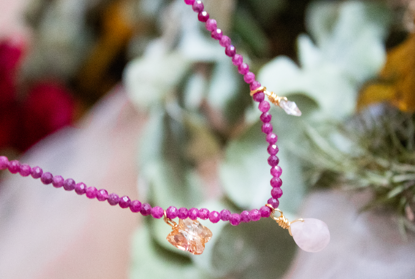 Resplandor. Chocker de rubí