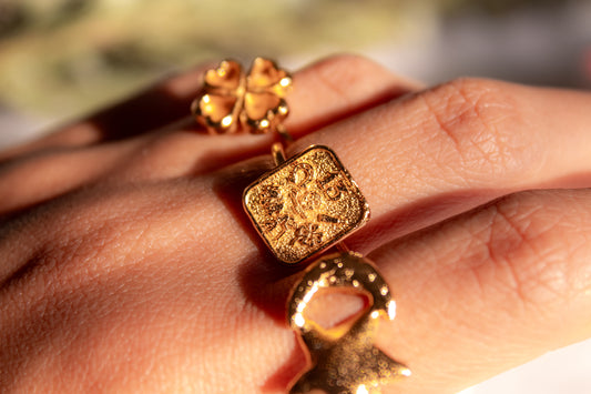 Destino dorado. Anillo de talismanes