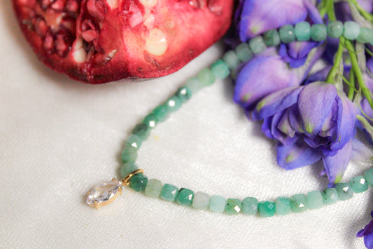 Collar esmeralda