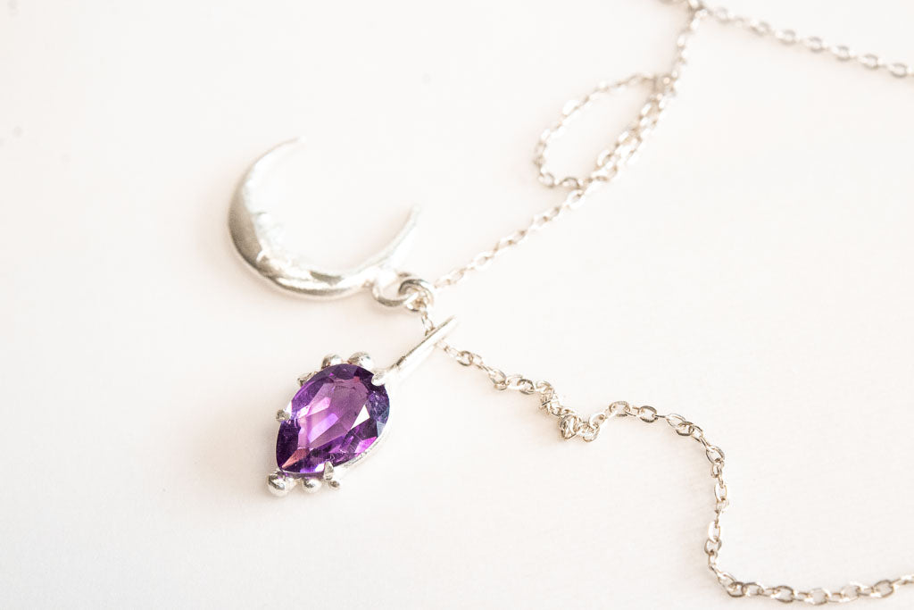 Elia. Collar con gema a elegir