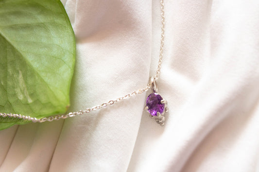 Collar Amethystos armonía - Color Mineral
