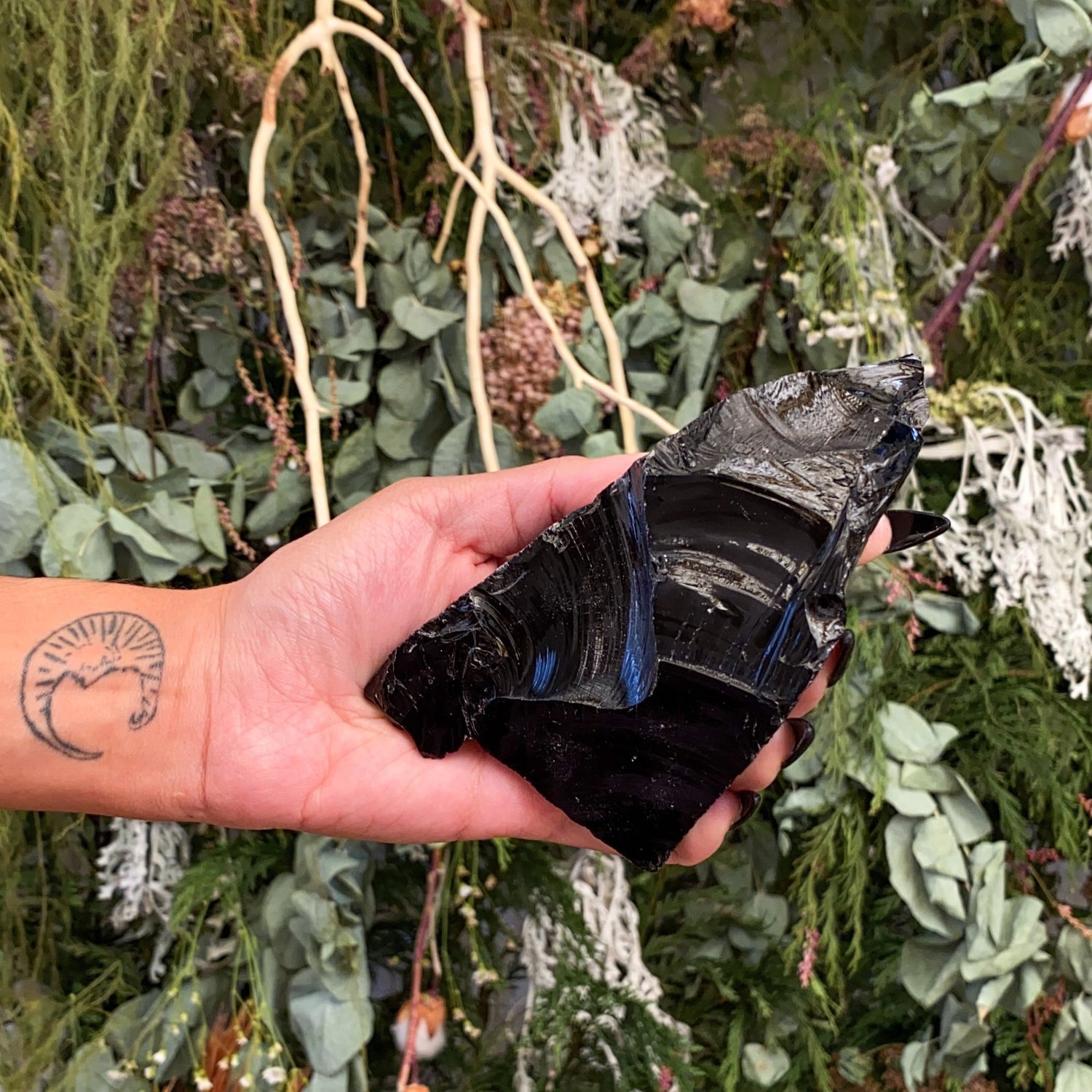 black obsidian