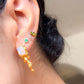 Melted. Aretes con piedra luna