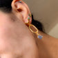Expresión. Aretes con tanzanita