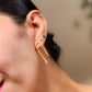 Resplandor. Aretes en forma de U