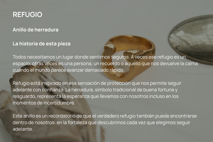 Refugio. Anillo de herradura