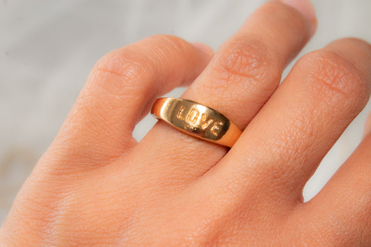 Origen. Anillo love