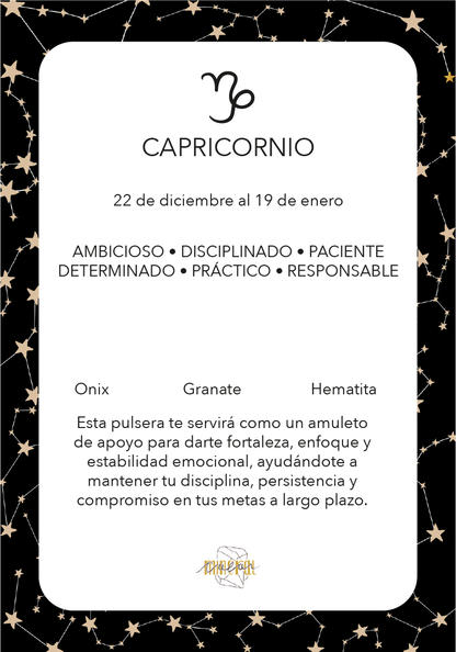 Pulsera ♑ Capricornio