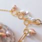 Venus. Collar con perlas y swarovski.