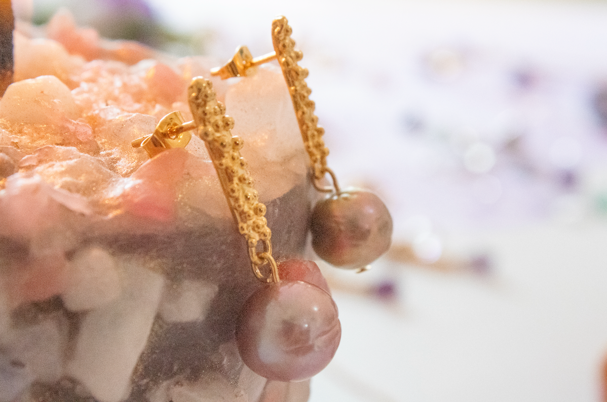 Serenity. Pearl earrings