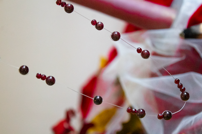 Fuerza. Collar con granates