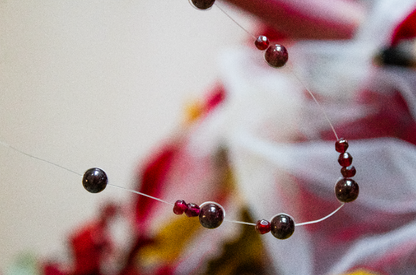 Fuerza. Collar con granates