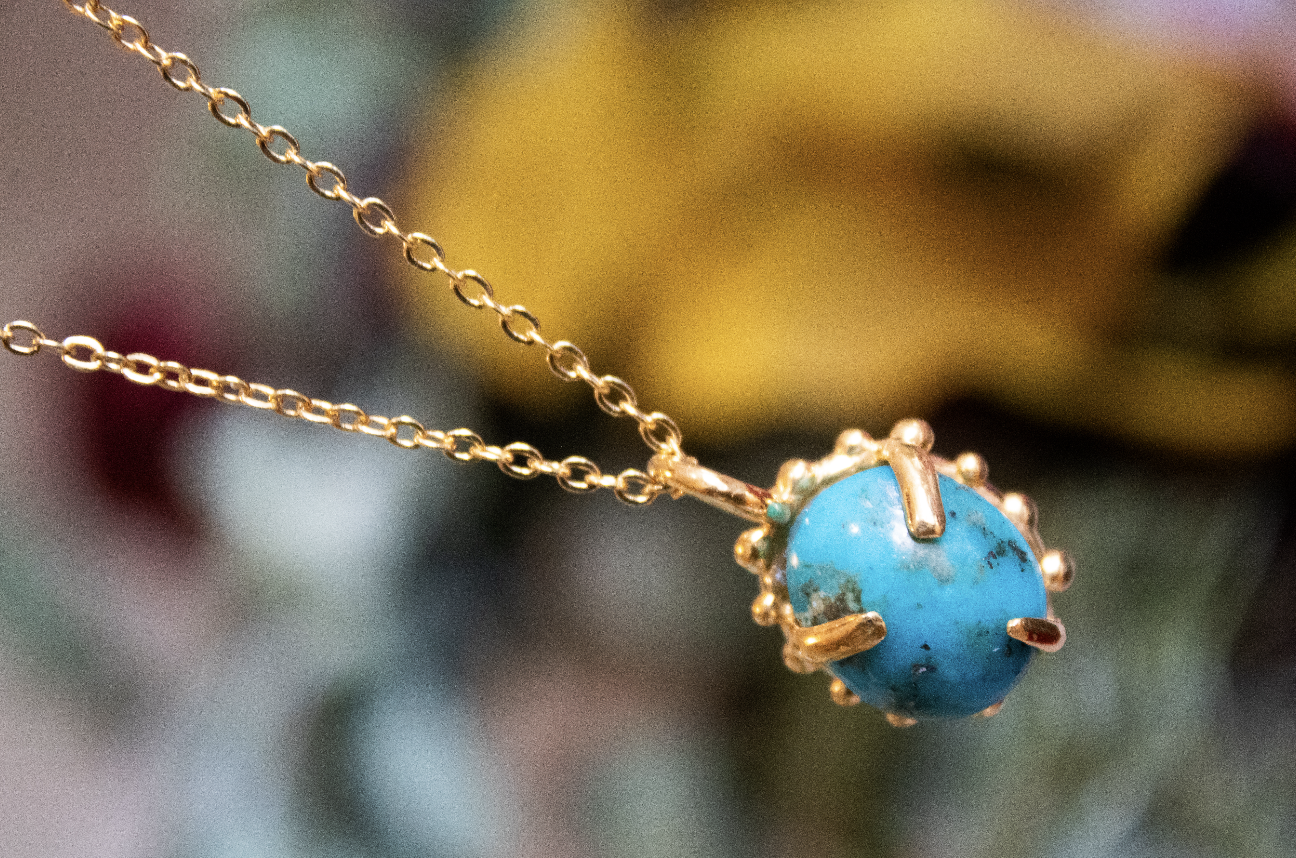Intuición. Collar de turquesa