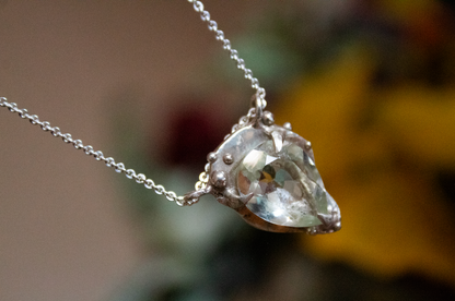 Renacer. Collar de Prasiolita