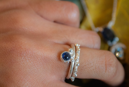 Resplandor. Anillos con "esferas"