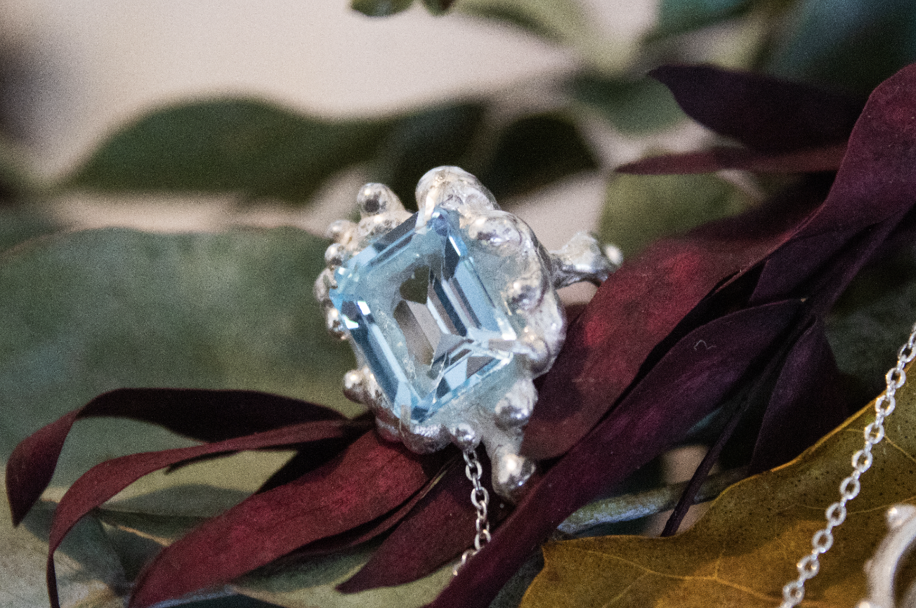 Cheer up. Topaz ring