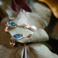 Ánimo. Aretes de topacio