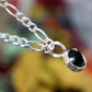 Voluntad. Collar de calcedonia negra