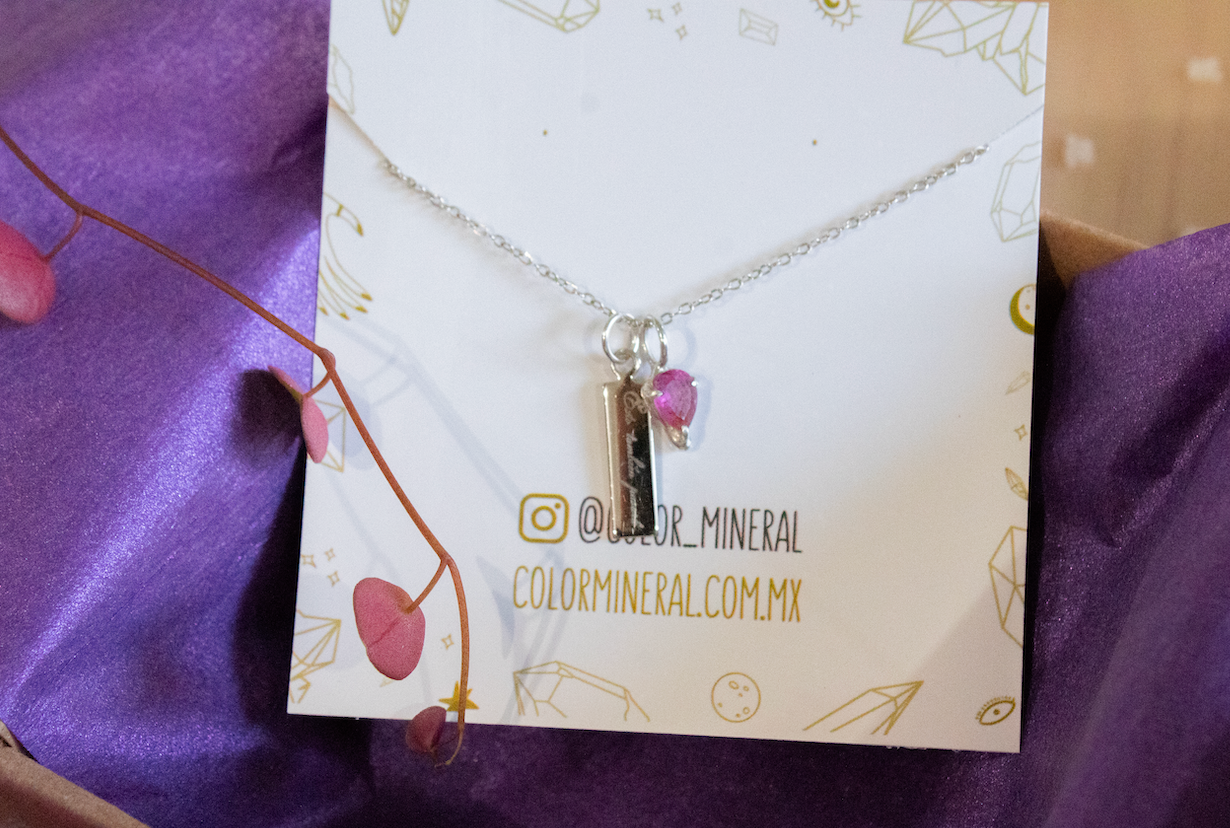 Collar "Esto también pasará". Plata .925