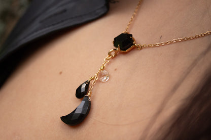 Nocturna. Collar con ónix