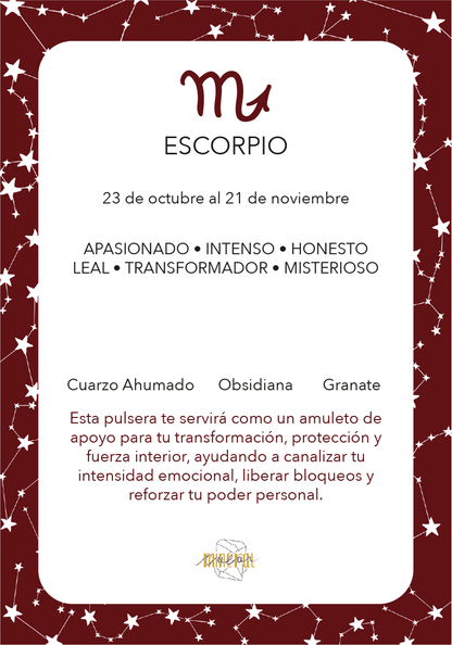 Pulsera ♏ Escorpio