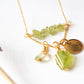 Esperanza. Collar con peridoto