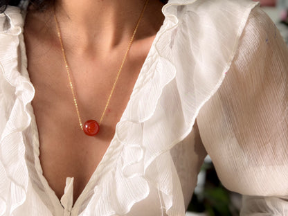 Encanto. Collar de cornalina