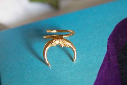 Luna naciente. Anillo