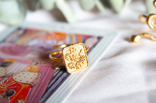 Destino dorado. Anillo de talismanes