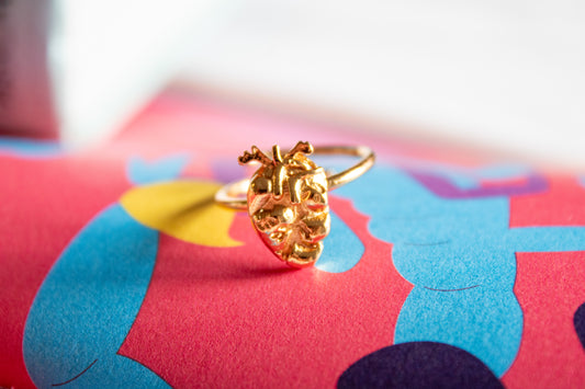 Corazón sagrado. Anillo de corazón