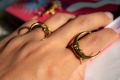 Luna naciente. Anillo