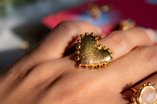 Corazón de luz. Anillo de corazón