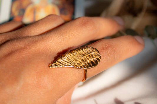 Susurro del ángel. Anillo de ala de ángel