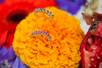 Anillo de rubí
