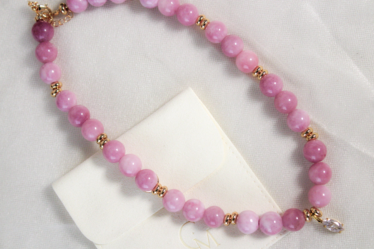 Chocker de kunzita