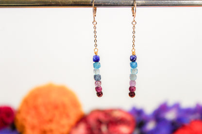 Aretes arcoíris