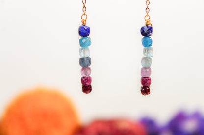 Aretes arcoíris