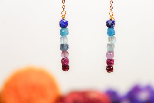 Aretes arcoíris