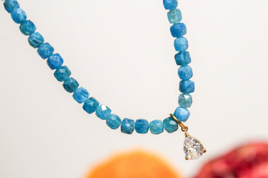 Collar apatito azul