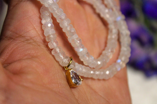 Collar piedra luna