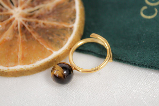Anillo de ojo de tigre