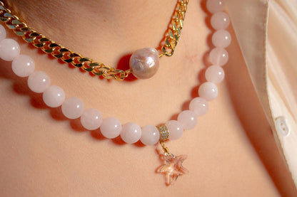 Vera. Collar de perla barroca