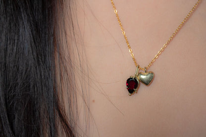 Elia. Collar con gema a elegir