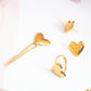 Xareni. Aretes en forma de corazón