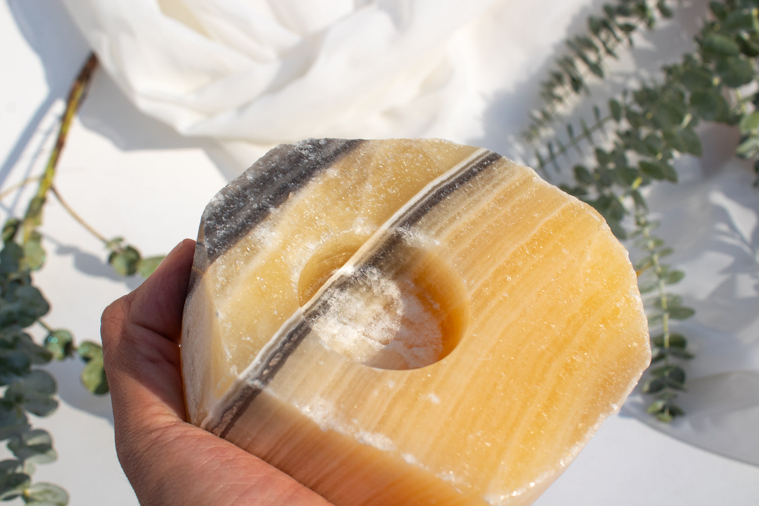 orange calcite