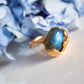 Visión. Anillo de labradorita