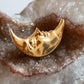 Sentimiento. Aretes de luna menguante
