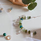 Sabiduría. Choker de jade y cuarzo blanco