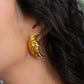 Sentimiento. Aretes de luna menguante