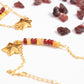 Sienna. Pulsera con granate y ópalo